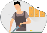 Nos artisans réalisent votre meuble selon vos souhaits